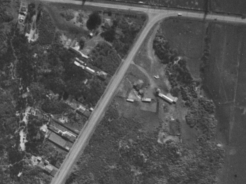 102 Bassett Street from the air, 1940-1944