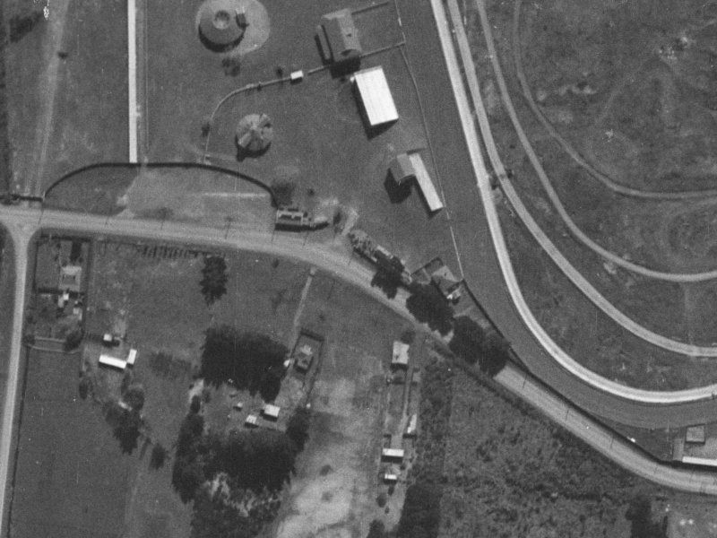 186 Travis Road from the air, 1940-1944