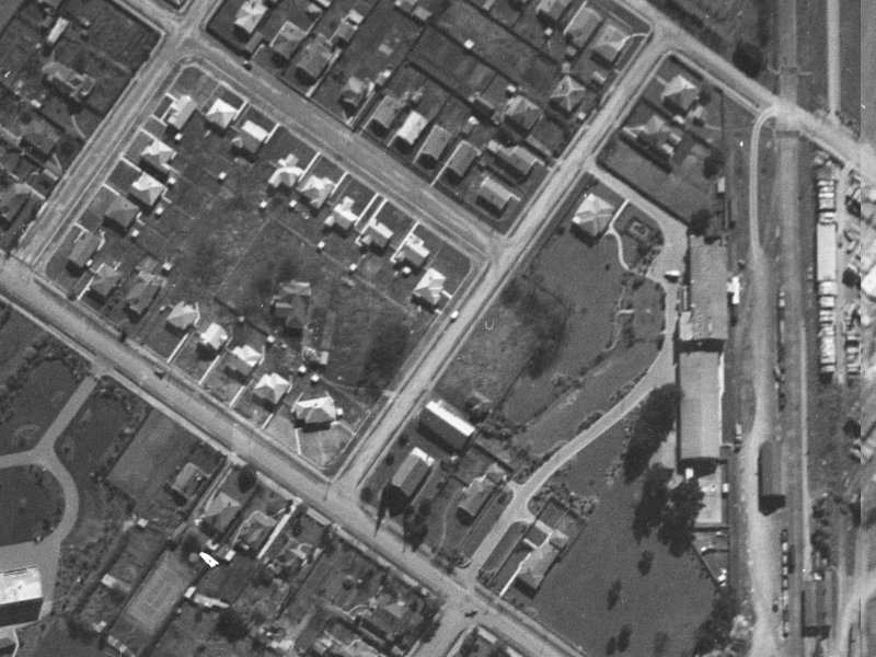 11 Chapel Street from the air, 1940-1944