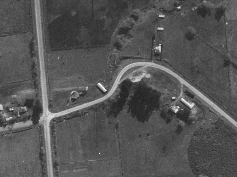 311 Lake Terrace Road from the air, 1940-1944
