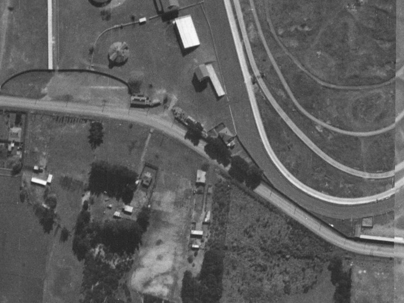 188 Travis Road from the air, 1940-1944