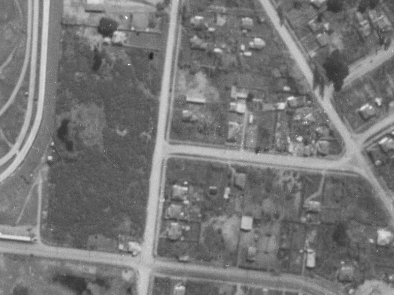 221 Bower Avenue from the air, 1940-1944