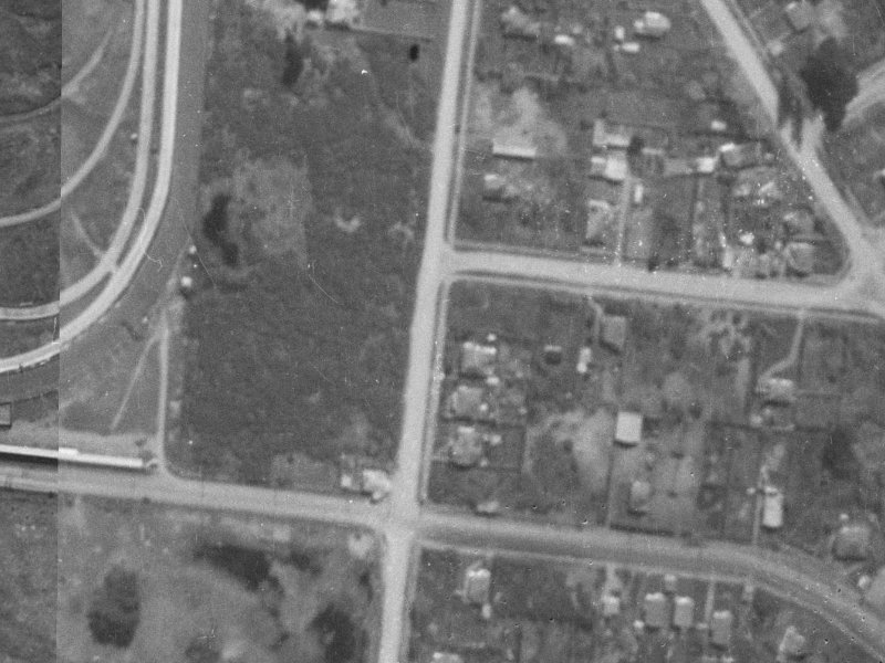 214A Bower Avenue from the air, 1940-1944