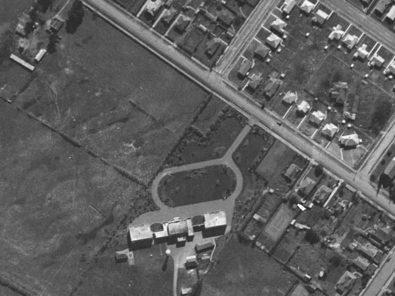 6 Marble Wood Drive from the air, 1940-1944