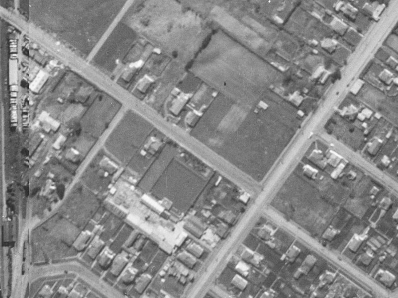 20 Langdons Road from the air, 1940-1944