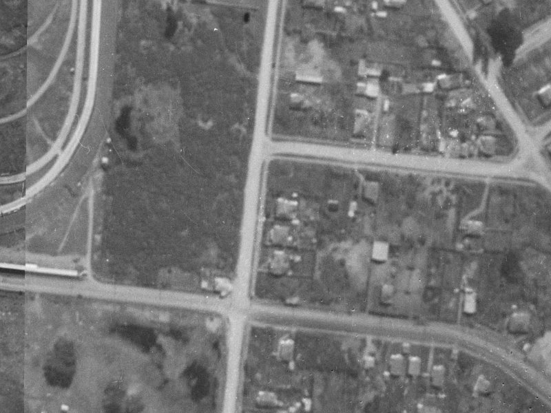 214 Bower Avenue from the air, 1940-1944