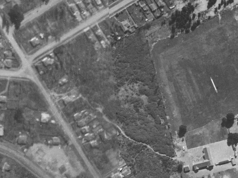 29 Leverett Place from the air, 1940-1944