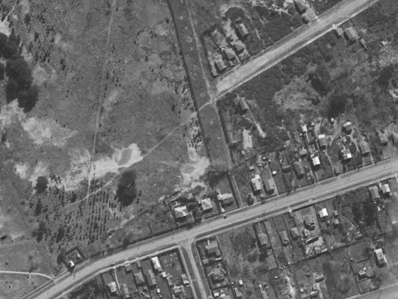 87 Cygnet Street from the air, 1940-1944