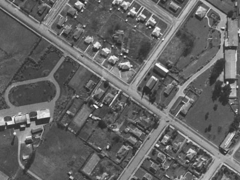 72 Harewood Road from the air, 1940-1944