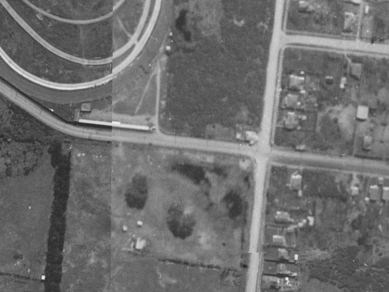 239-251 Travis Road from the air, 1940-1944