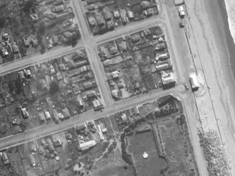 32A Bowhill Road from the air, 1940-1944