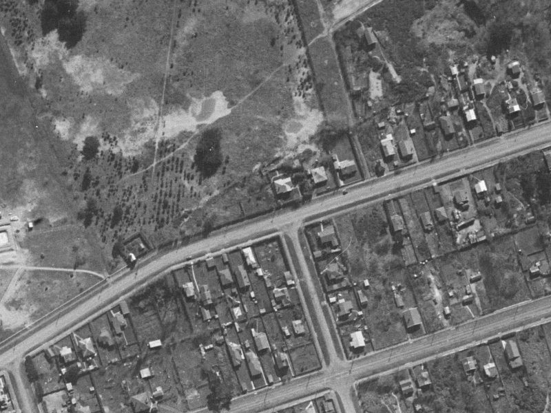 86E Leaver Terrace from the air, 1940-1944