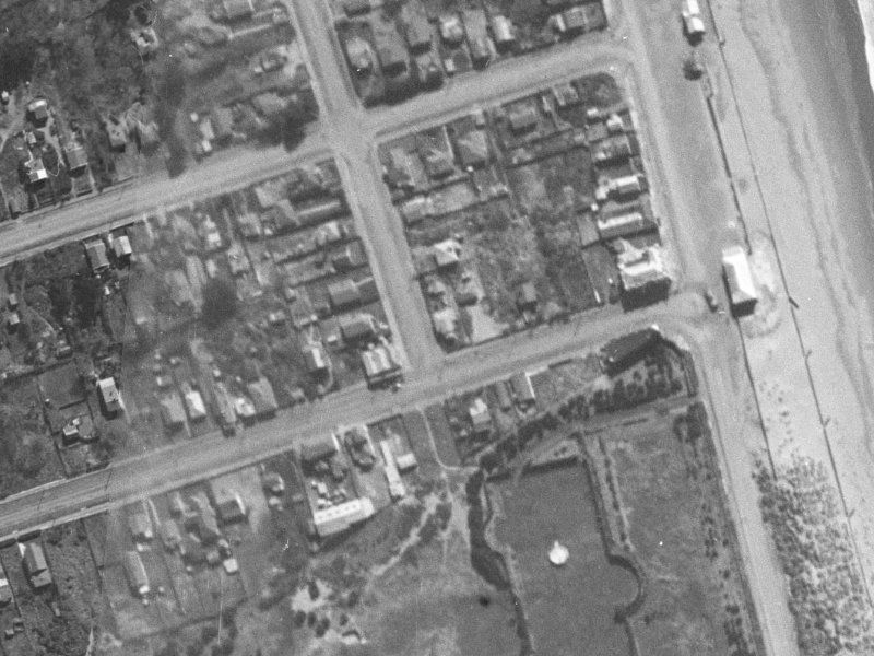 34 Bowhill Road from the air, 1940-1944