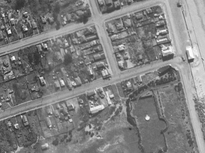 44 Bowhill Road from the air, 1940-1944