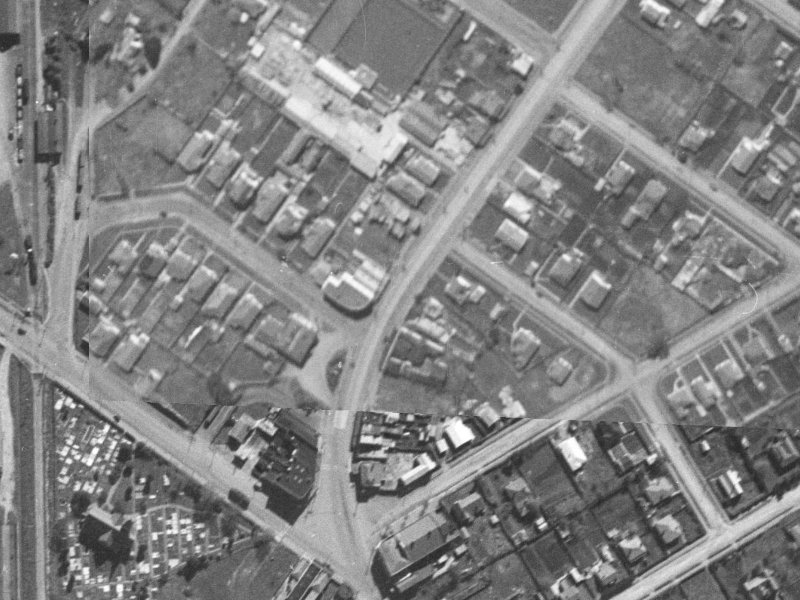 20 Main North Road from the air, 1940-1944