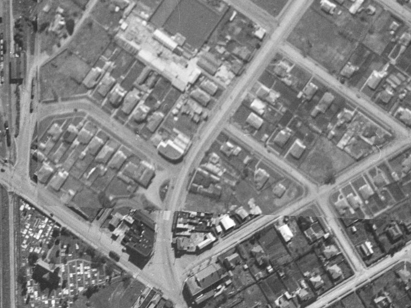 22 Main North Road from the air, 1940-1944