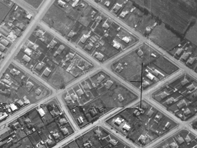 57 Mary Street from the air, 1940-1944