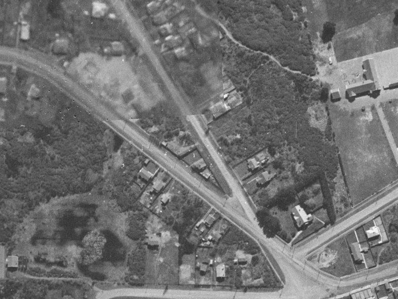 Marriotts Road from the air, 1940-1944