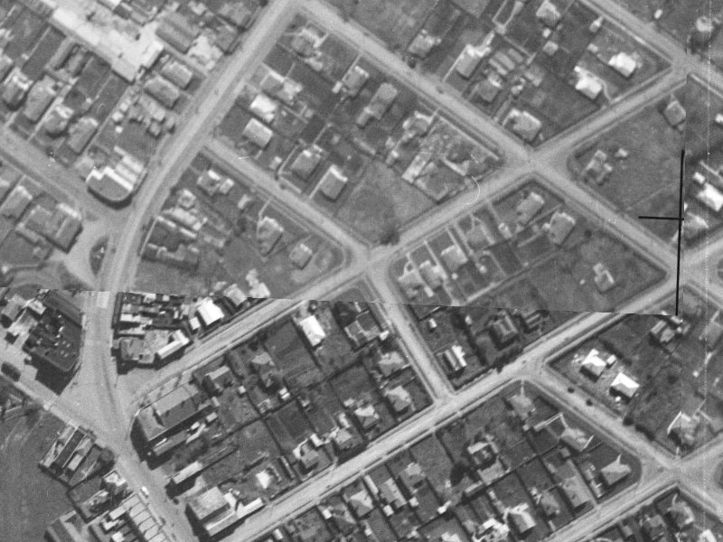 Loftus Street from the air, 1940-1944