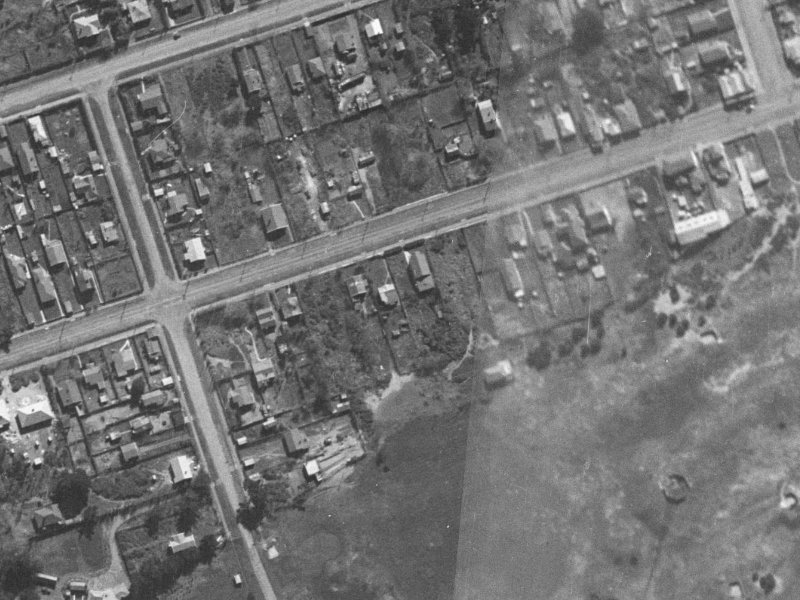 79 Bowhill Road from the air, 1940-1944
