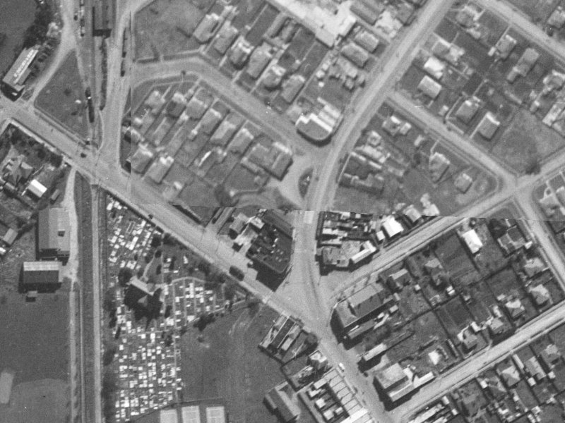 15 Main North Road from the air, 1940-1944
