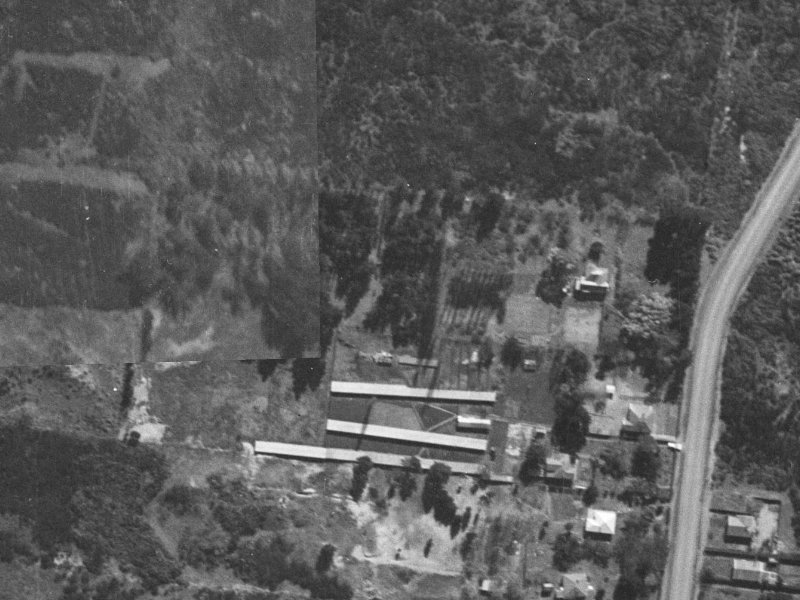57 Baynes Street from the air, 1940-1944