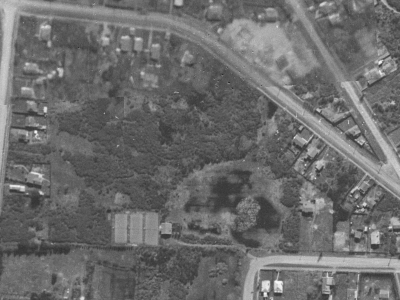 25 Palmers Road from the air, 1940-1944