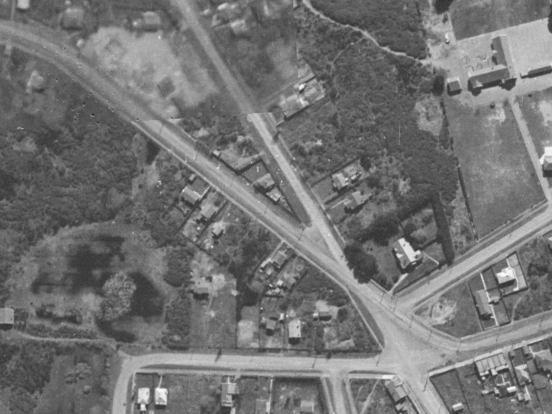 21 Rookwood Avenue from the air, 1940-1944