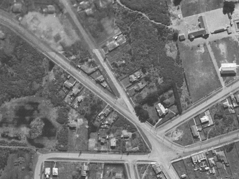 125 Marriotts Road from the air, 1940-1944