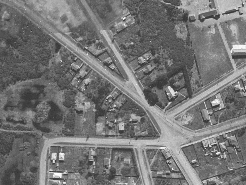 17 Rookwood Avenue from the air, 1940-1944