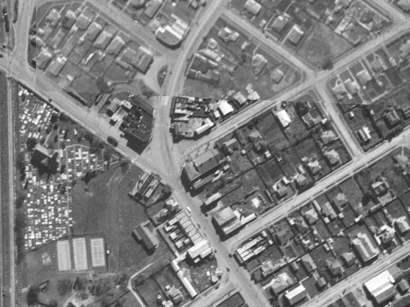 1 Main N Road from the air, 1940-1944