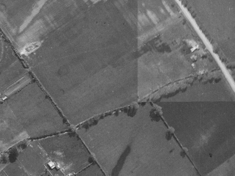 21 Glenfield Crescent from the air, 1940-1944