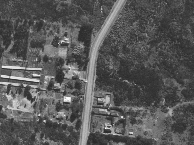 47 Bassett Street from the air, 1940-1944