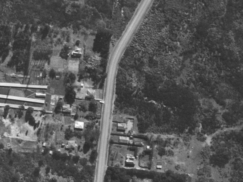 44 Bassett Street from the air, 1940-1944