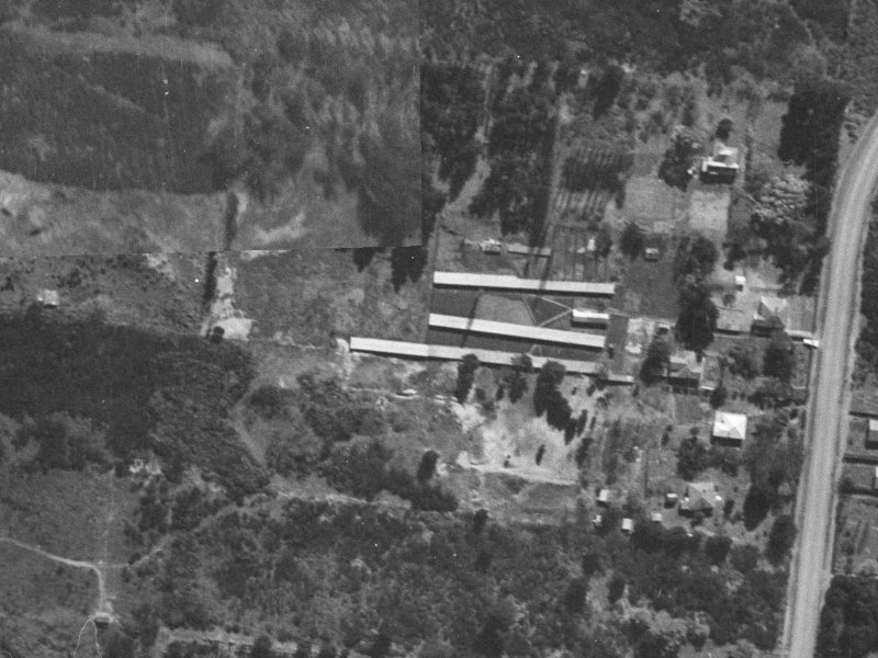 49 Baynes Street from the air, 1940-1944