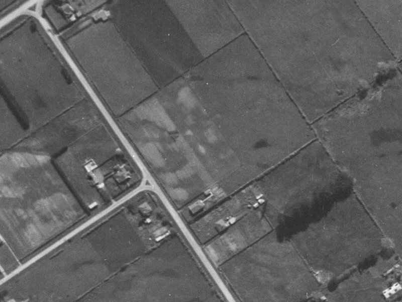 439-449 Innes Road from the air, 1940-1944