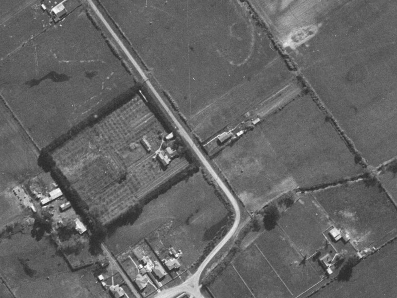 24B Croziers Road from the air, 1940-1944