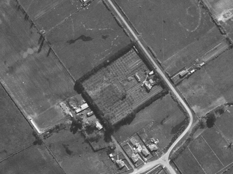 8 Yeovil Place from the air, 1940-1944