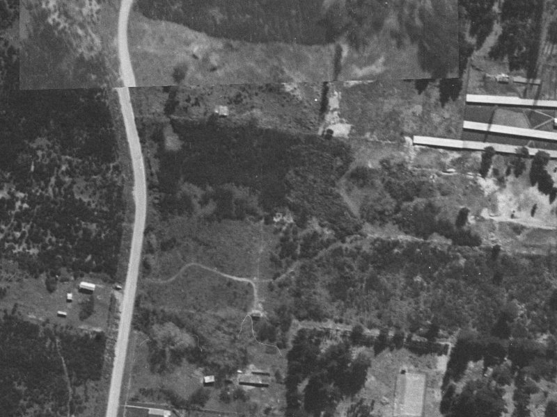 21 Loughton Street from the air, 1940-1944