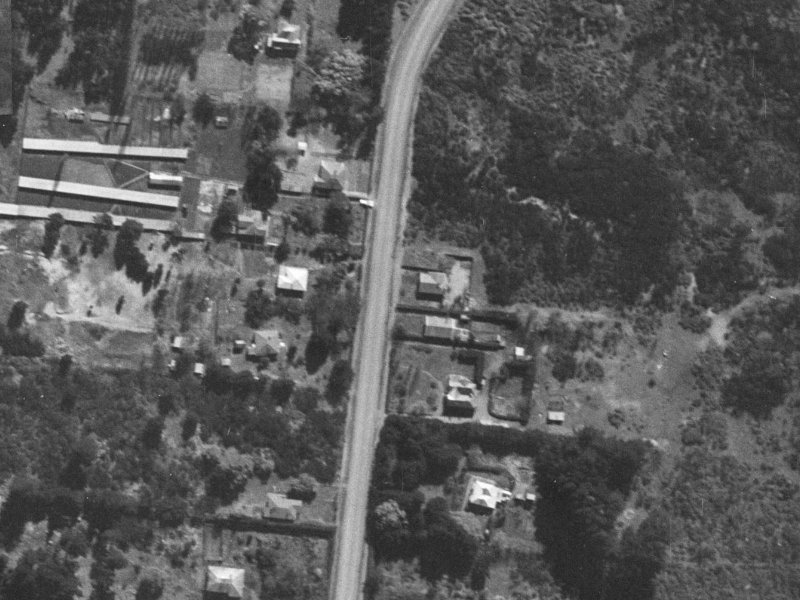 41 Bassett Street from the air, 1940-1944
