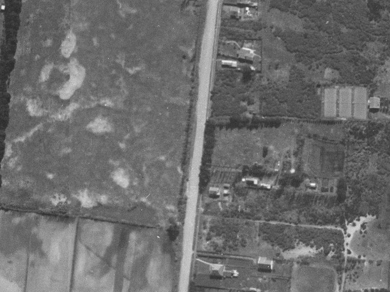 151 Bower Avenue from the air, 1940-1944