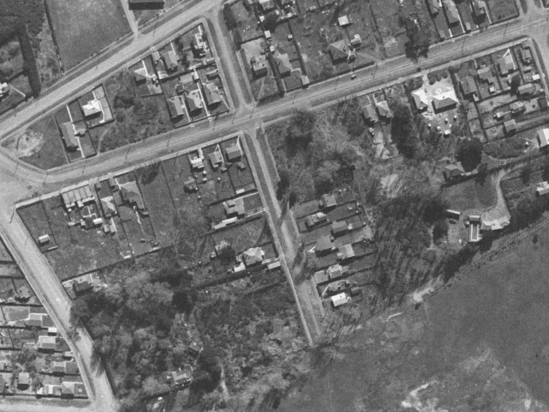 28 Grantley Street from the air, 1940-1944