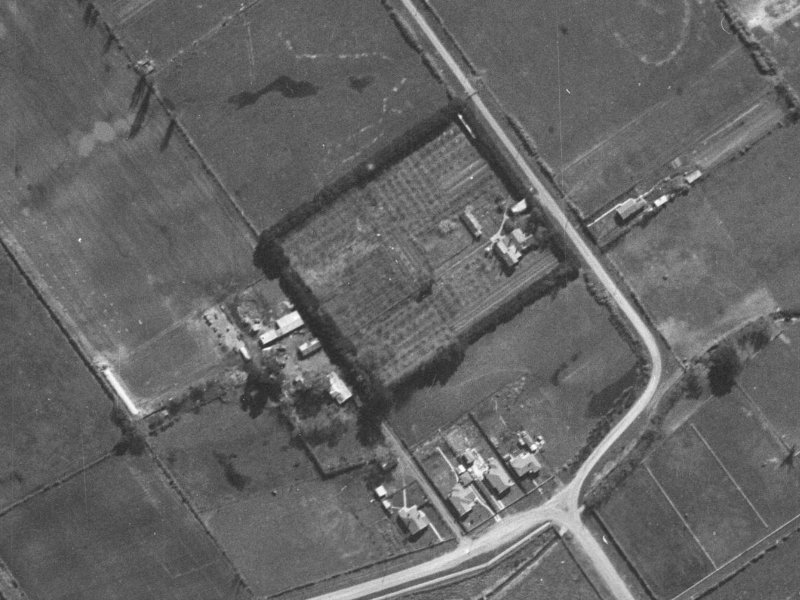 9 Yeovil Place from the air, 1940-1944