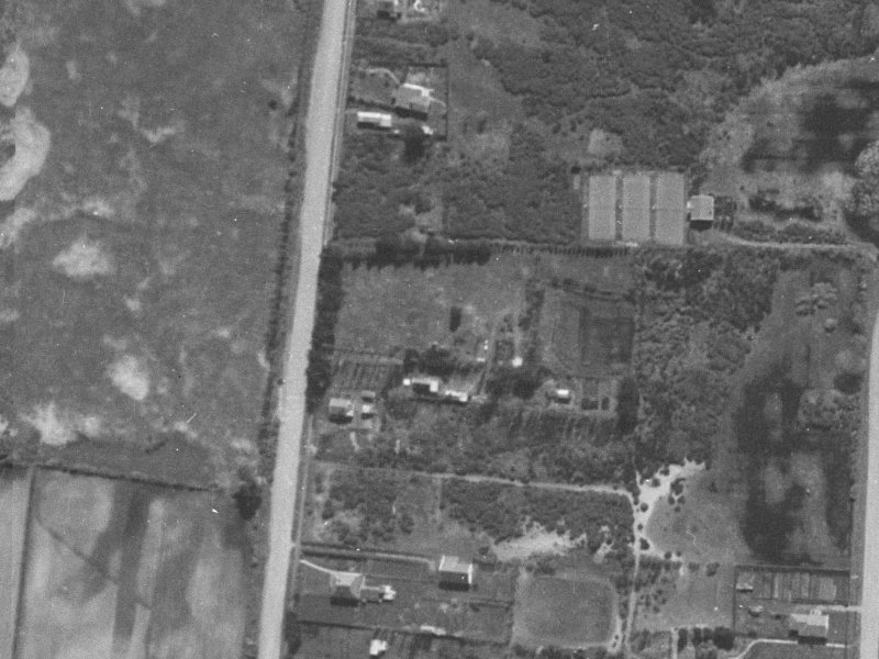 66 Castletown Place from the air, 1940-1944