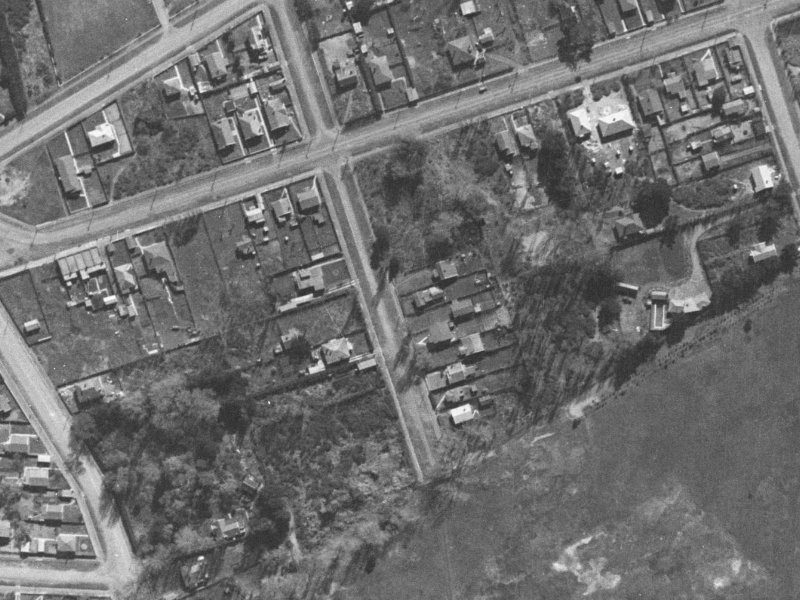 Grantley Street from the air, 1940-1944