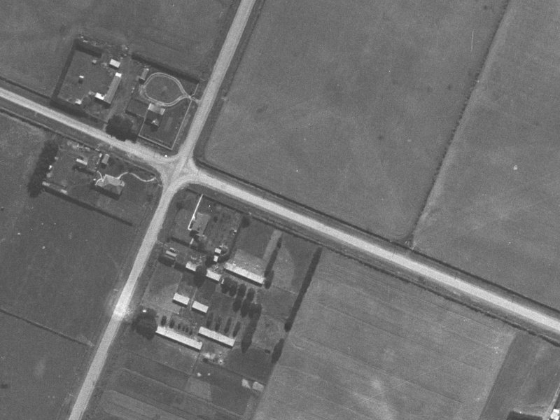 543 Avonhead Road from the air, 1940-1944