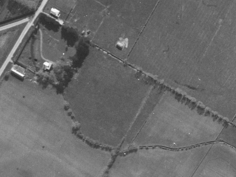 17 Flower Street from the air, 1940-1944
