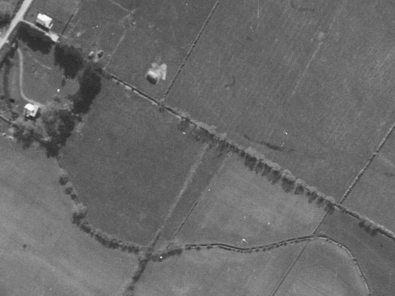 18 Flower Street from the air, 1940-1944