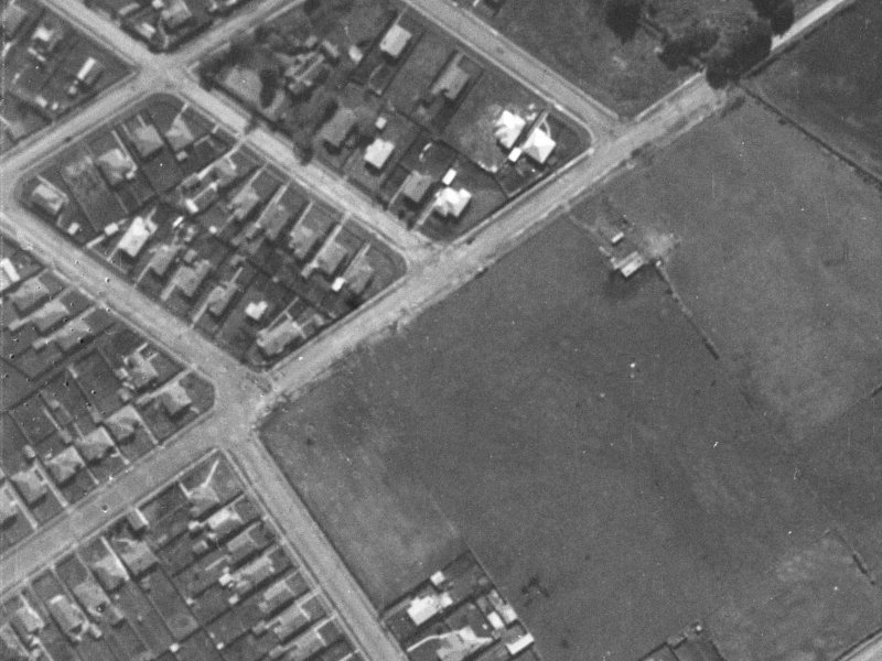 68 Grants Road from the air, 1940-1944