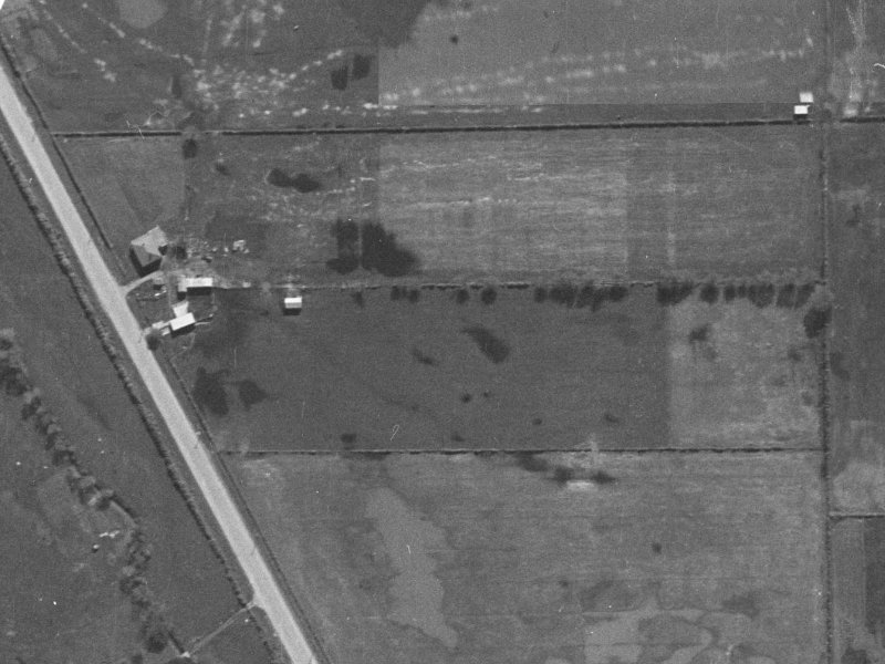 Akaroa Street from the air, 1940-1944